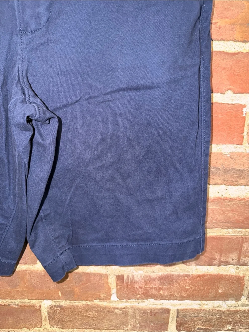 Sonoma Men's Navy Chino Shorts Blue Golf Flexible Bottoms